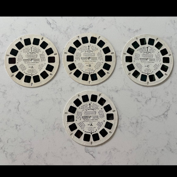 View Master Reels SHAZAM! The Return of Black Adam - Set of 4 - Picture 1 of 3
